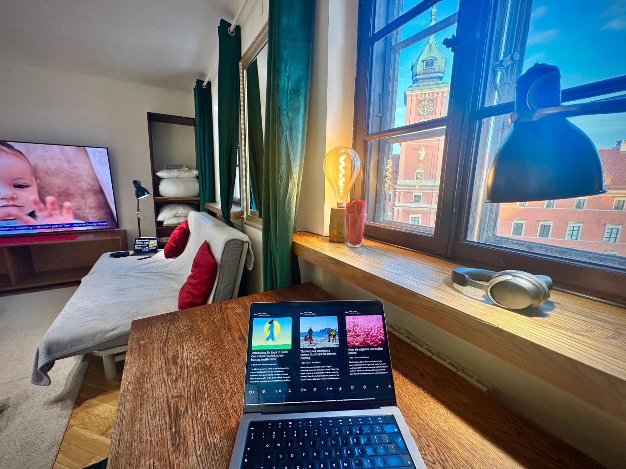 Old Town Best View Wifi 300 Mb/S Huge Screen Netflix Appletv Amazontv Warszawa Exteriör bild