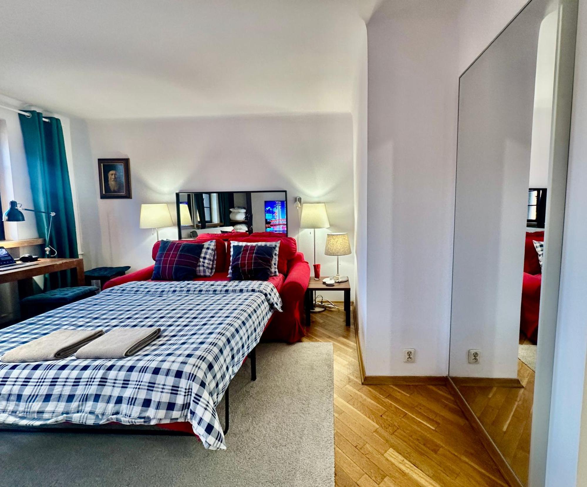 Old Town Best View Wifi 300 Mb/S Huge Screen Netflix Appletv Amazontv Warszawa Exteriör bild